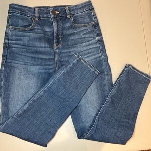 American Eagle Outfitters Women's Skinny Jeans in Blue